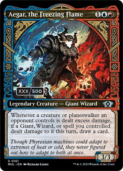 Aegar, the Freezing Flame (Serialized) (March of the Machine: Multiverse Legends) Near Mint