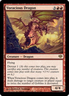 Voracious Dragon (Conflux) Near Mint Foil