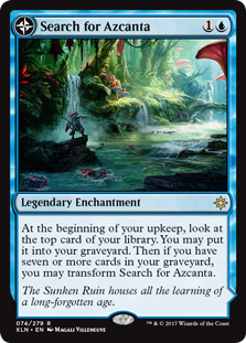 Search for Azcanta (Azcanta the Sunken Ruin) (Ixalan) Near Mint