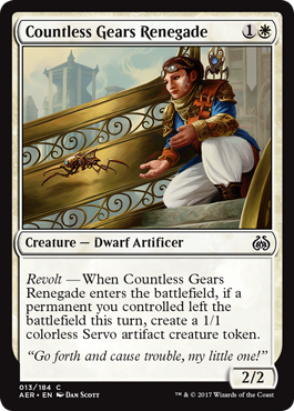 Countless Gears Renegade (Aether Revolt) Near Mint Foil