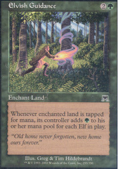Elvish Guidance (Onslaught) Near Mint Foil