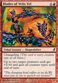 Blades of Velis Vel (Lorwyn) Near Mint Foil