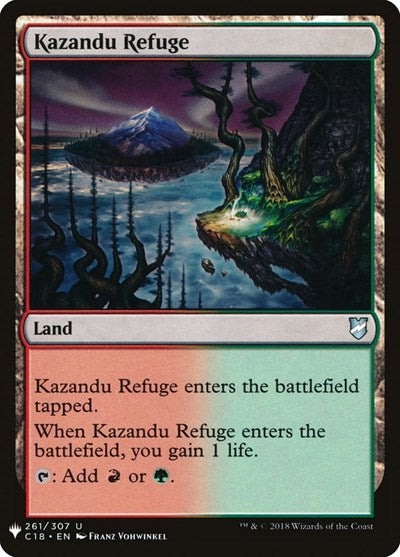 Kazandu Refuge (Mystery Booster) Near Mint