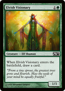 Elvish Visionary (Magic 2013 Core Set) Near Mint Foil