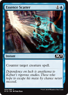 Essence Scatter (Magic 2019 Core Set) Near Mint
