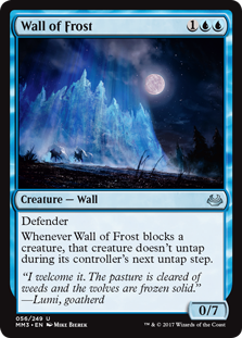 Wall of Frost (Modern Masters 2017) Near Mint