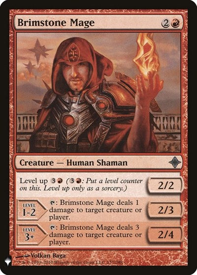 Brimstone Mage (Mystery Booster) Near Mint