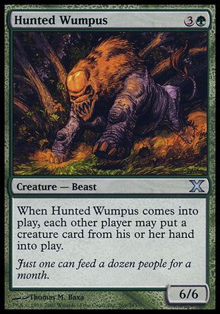Hunted Wumpus (10th Edition) Near Mint