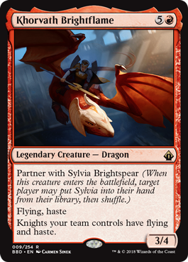 Khorvath Brightflame (Battlebond) Near Mint