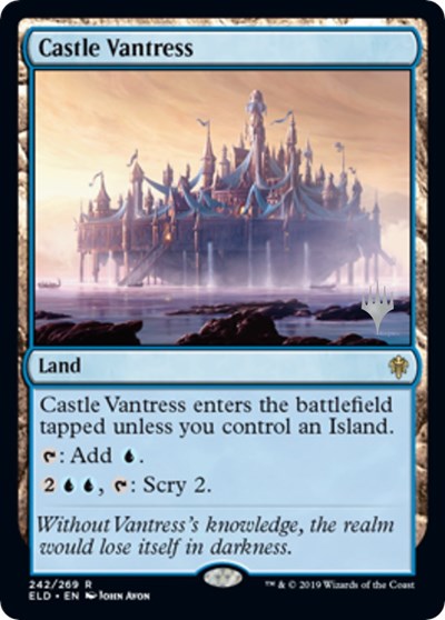 Castle Vantress (Promo Pack: Throne of Eldraine) Near Mint Foil