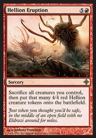 Hellion Eruption (Rise of the Eldrazi) Light Play