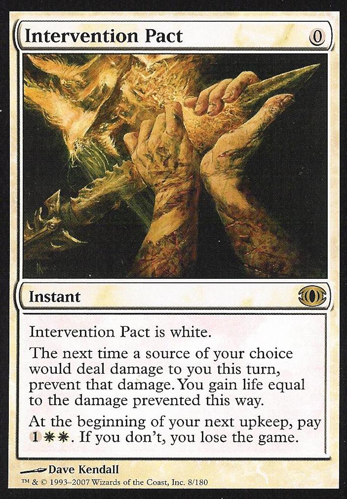 Intervention Pact (Futuresight) Near Mint Foil
