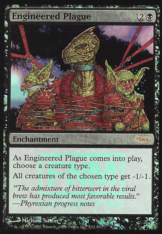 Engineered Plague (FNM) (Promotional Cards) Near Mint Foil