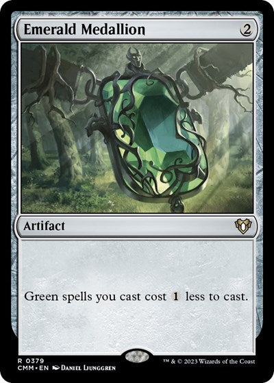 Emerald Medallion (Commander Masters) Near Mint