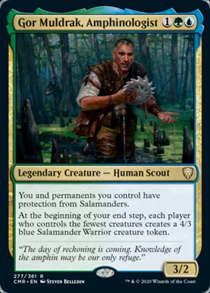 Gor Muldrak, Amphinologist (Commander Legends) Near Mint