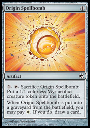 Origin Spellbomb (Scars of Mirrodin) Near Mint Japanese