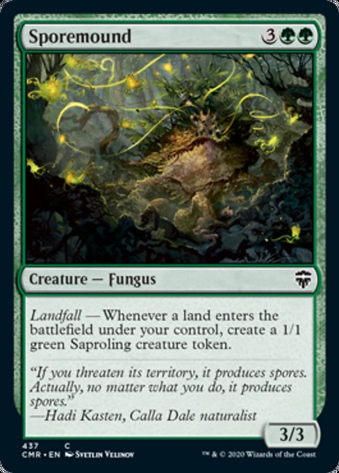 Sporemound (Commander 2020 Commander Legends) Near Mint
