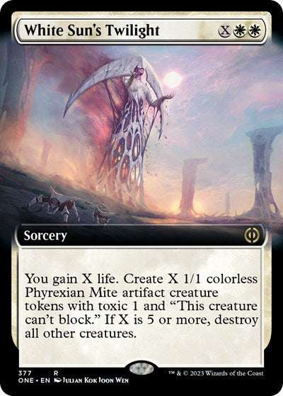 White Sun's Twilight (Extended Art) (Phyrexia: All Will Be One) Near Mint