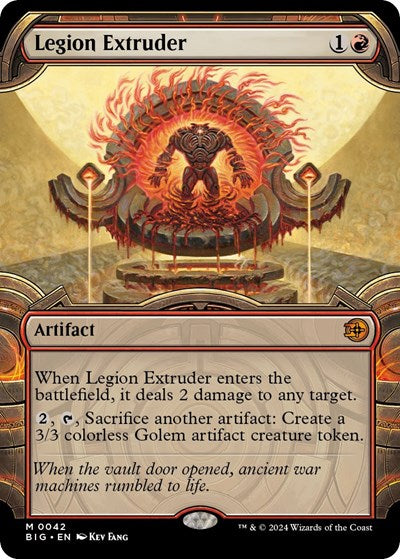 Legion Extruder (Showcase) (Outlaws of Thunder Junction: The Big Score) Near Mint