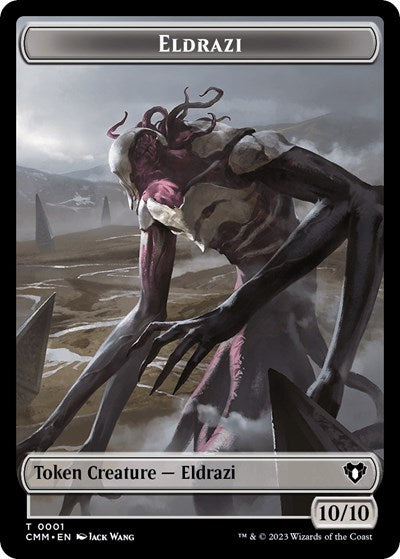 Eldrazi / Rat Double-Sided Token (Commander Masters) Near Mint
