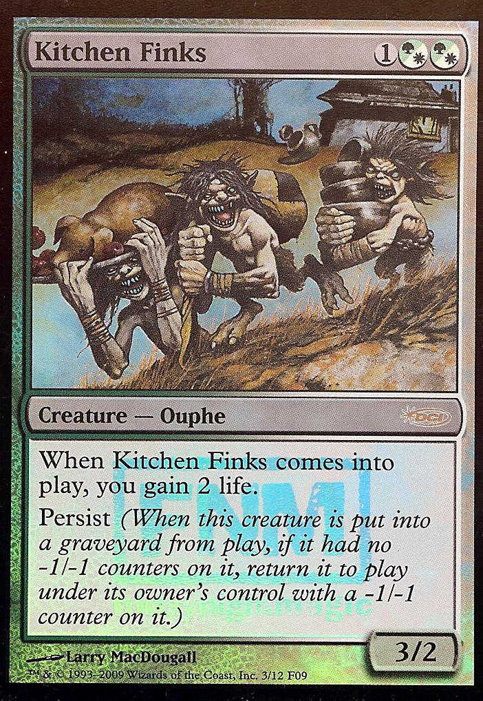 Kitchen Finks (FNM) (Promotional Cards) Near Mint Foil