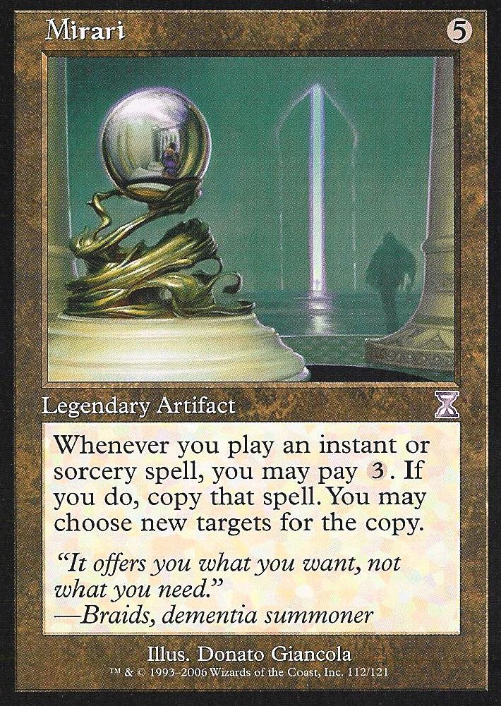 Mirari (Time Spiral Time Shifted) Light Play