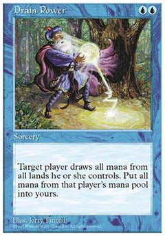 Drain Power (5th Edition) Light Play