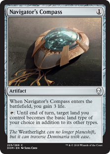 Navigator's Compass (Dominaria) Near Mint Foil