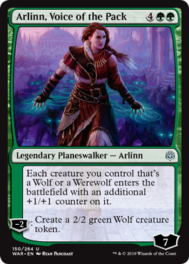 Arlinn, Voice of the Pack (War of the Spark) Near Mint Foil