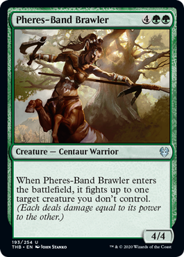 Pheres-Band Brawler (Theros Beyond Death) Near Mint Foil