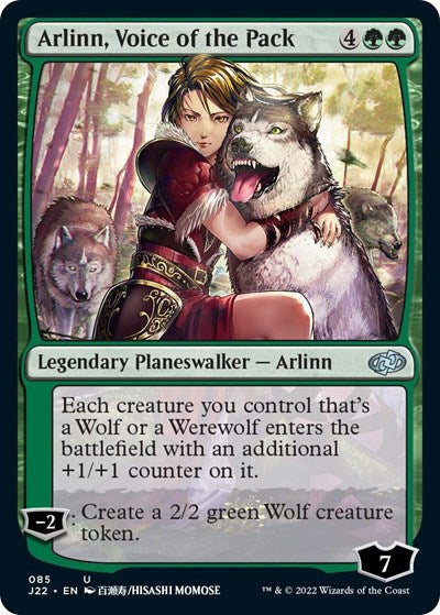 Arlinn, Voice of the Pack (Jumpstart 2022) Near Mint