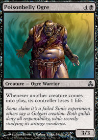 Poisonbelly Ogre (Guildpact) Near Mint Foil