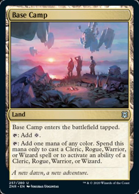 Base Camp (Zendikar Rising) Near Mint Foil