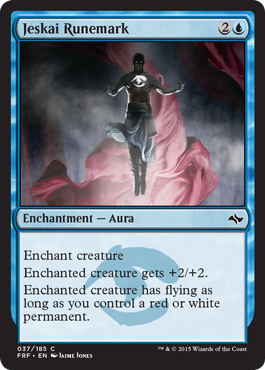 Jeskai Runemark (Fate Reforged) Near Mint Foil