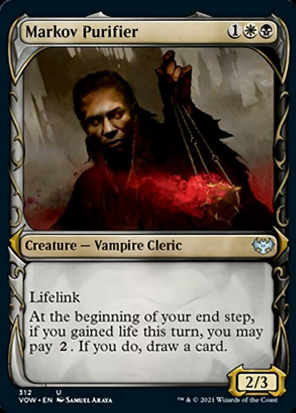 Markov Purifier (Showcase) (Innistrad: Crimson Vow) Near Mint