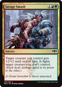 Savage Smash (Ravnica Allegiance) Near Mint