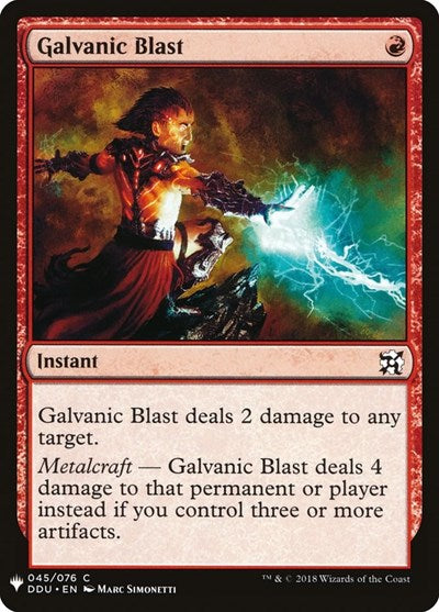 Galvanic Blast (Mystery Booster) Near Mint