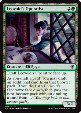 Leovold's Operative (Conspiracy: Take the Crown) Near Mint Foil