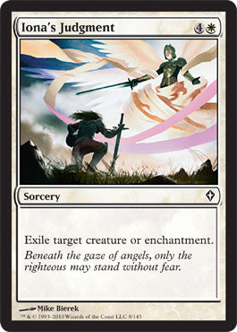 Iona's Judgment (Worldwake) Near Mint