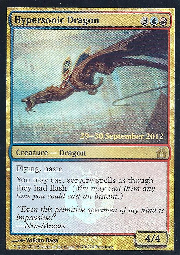 Hypersonic Dragon Prerelease (Promotional Cards) Near Mint Foil