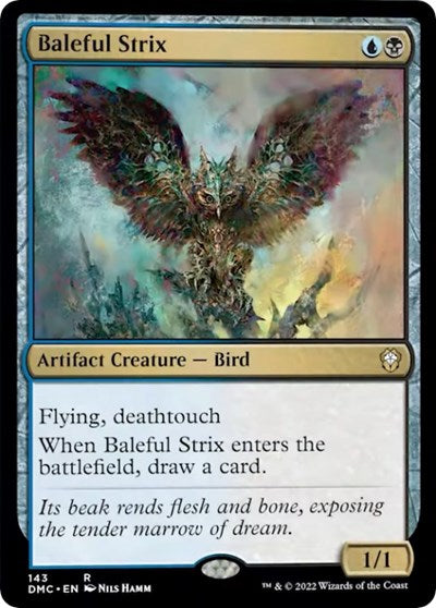 Baleful Strix (Commander: Dominaria United) Near Mint