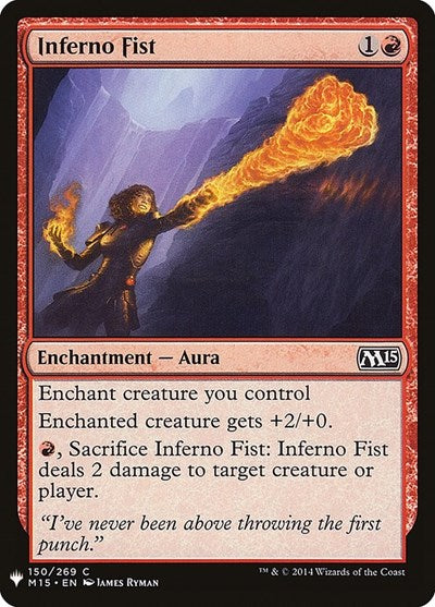 Inferno Fist (Mystery Booster) Near Mint