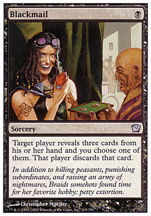 Blackmail (9th Edition) Near Mint Russian