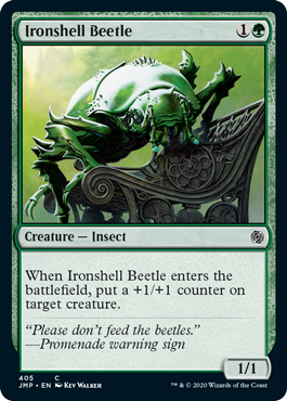 Ironshell Beetle (Jumpstart) Near Mint