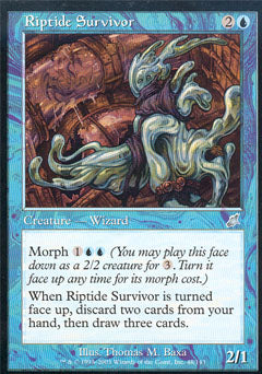 Riptide Survivor (Scourge) Near Mint Foil