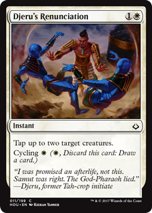 Djeru's Renunciation (Hour of Devastation) Near Mint