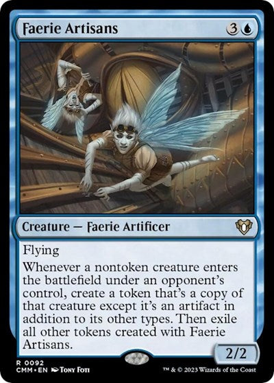 Faerie Artisans (Commander Masters) Near Mint