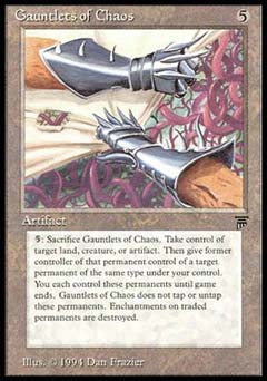 Gauntlets of Chaos (Legends) Near Mint Italian