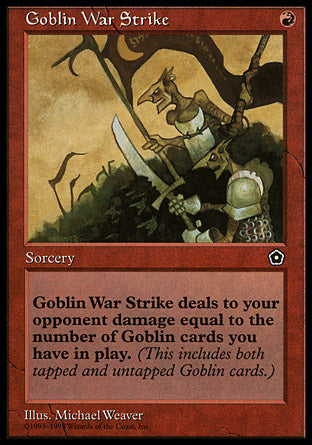 Goblin War Strike (Portal Second Age) Near Mint