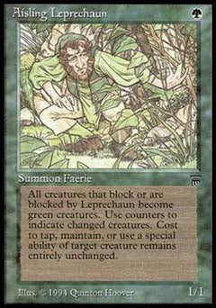Aisling Leprechaun (Legends) Near Mint Italian